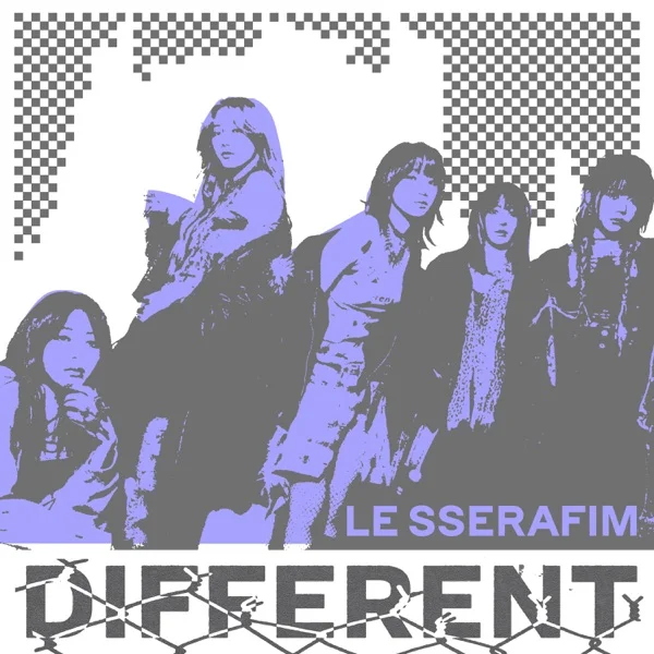Обложка трека LE SSERAFIM - DIFFERENT (2025)