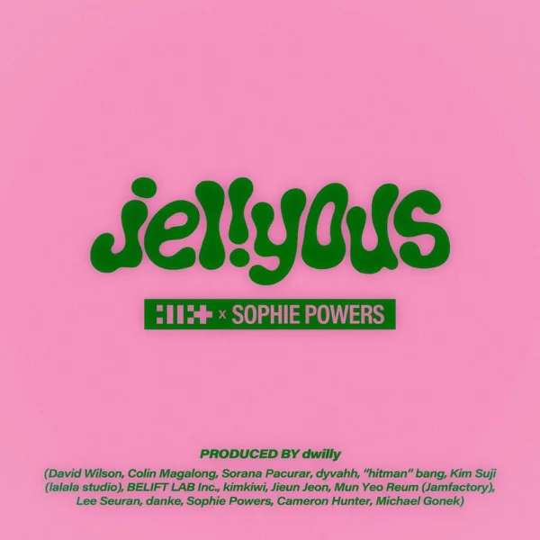 Обложка трека ILLIT - jellyous (feat. Sophie Powers) (2025)
