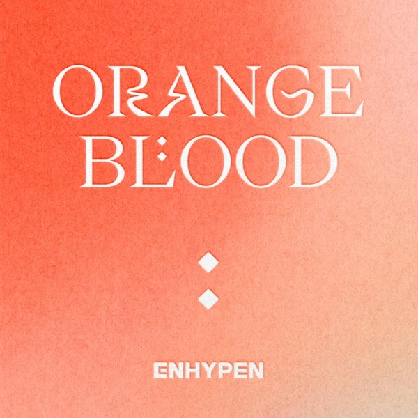 Обложка альбома ENHYPEN - Orange Blood (2023)