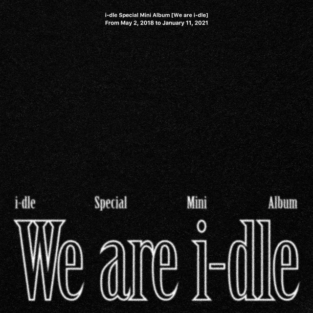 Обложка альбома (G)I-DLE - We are i-dle (2025)