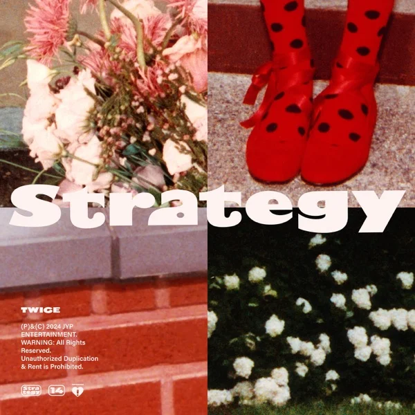 Обложка трека TWICE - Strategy (2024)